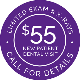 $59 New Patient Dental Visit stamp
