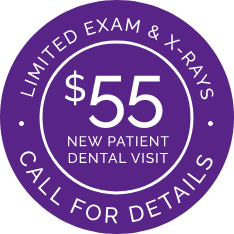 $59 New Patient Dental Visit stamp