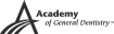 Academy of Genearl Dentistry logo