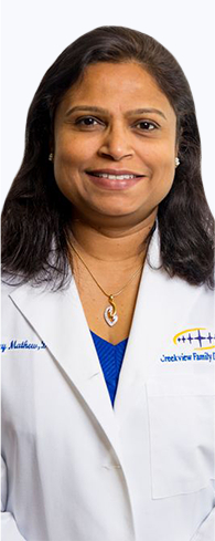 Lewisville dentist Shirley Mathew DDS FAGD