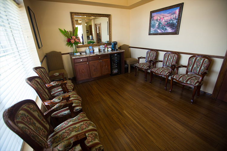 Dental waiting area